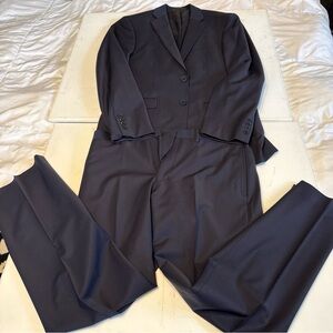 Calvin Klein Men's Dark Gray Suit